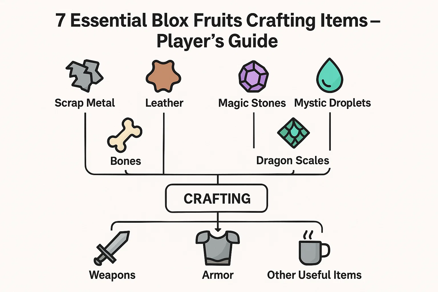 7 Essential Blox Fruits Crafting Items for Every Player