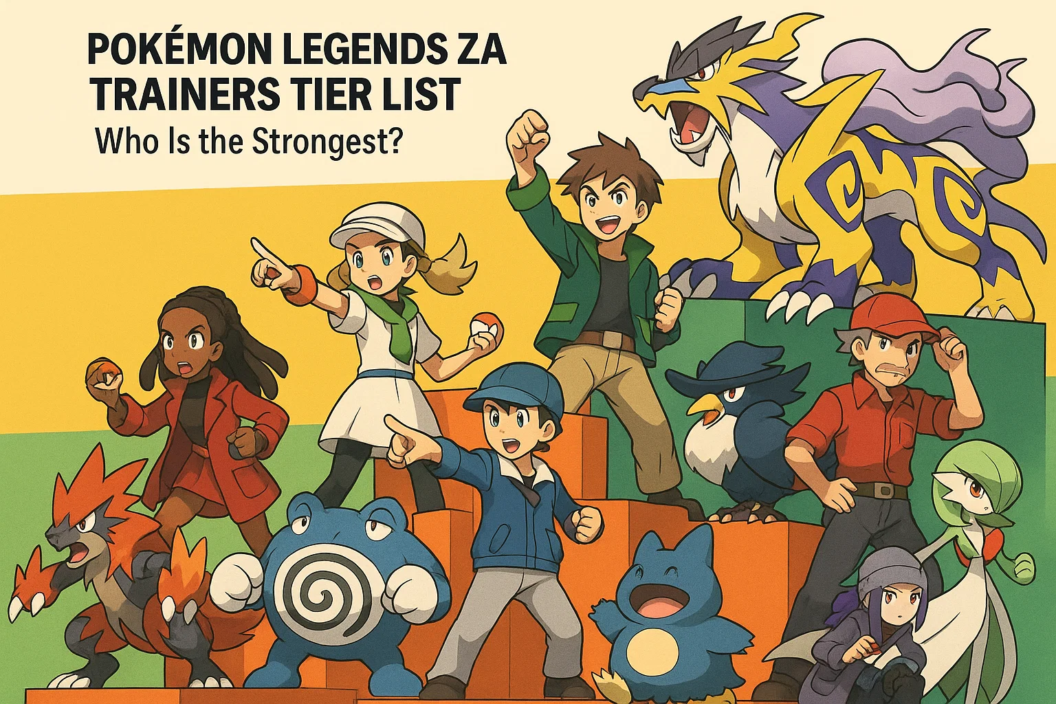 Pokémon Legends ZA Trainers Tier List – Who Is the Strongest?