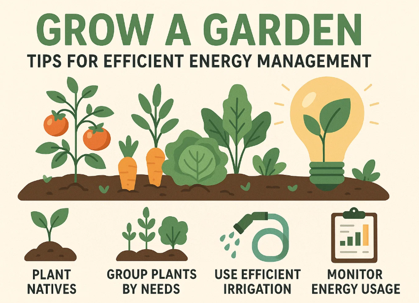 Grow A Garden: Tips for Efficient Energy Management