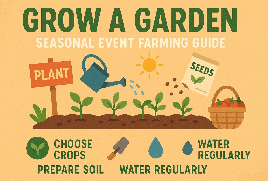 Grow a Garden Seasonal Event Farming Guide