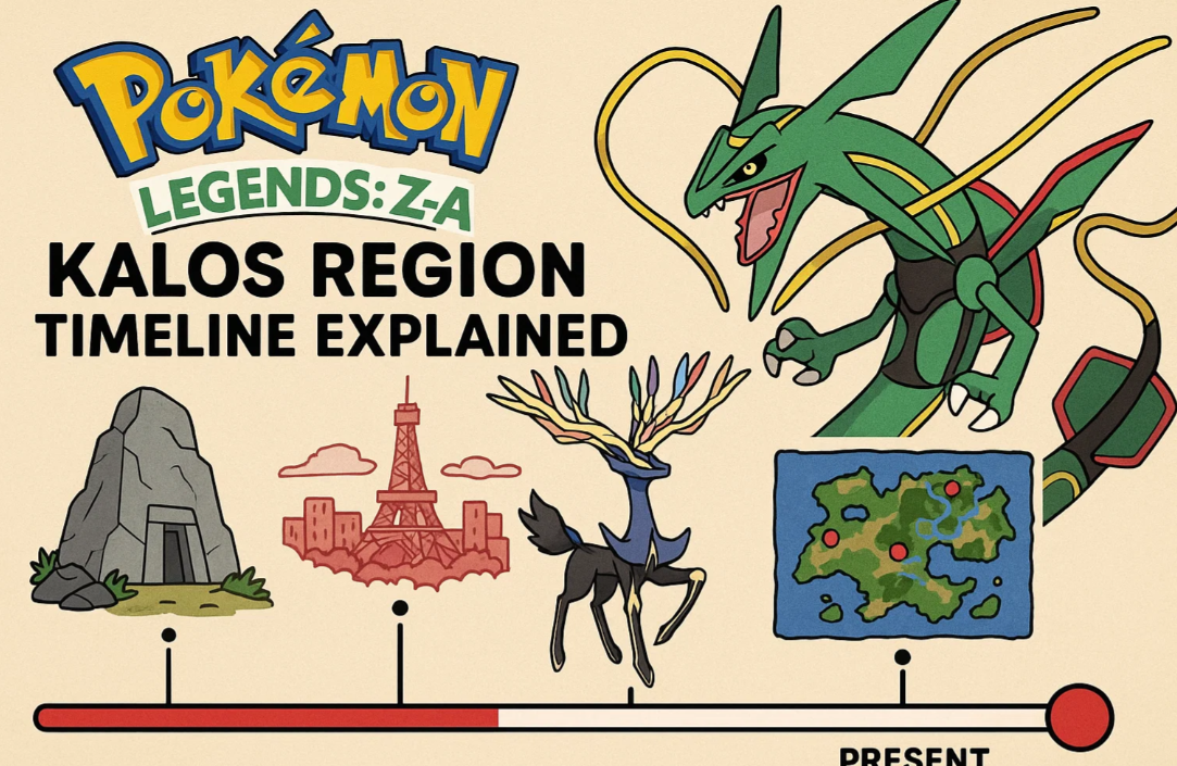 Pokémon Legends: Z-A Kalos Region Timeline Explained